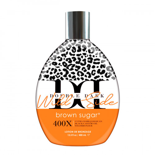 Brown Sugar, 400Х Дикий ямайский коктейль для загара мгновенного действия Double Dark Wild Side, 400 мл